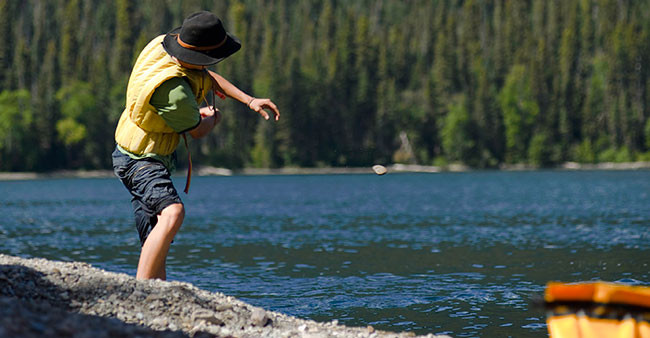 Flat Rock For Skipping