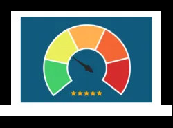 color meter from green to red
