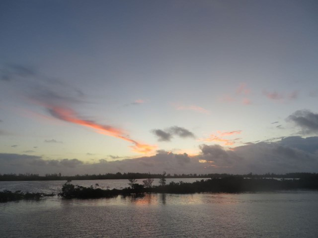 A little sunrise