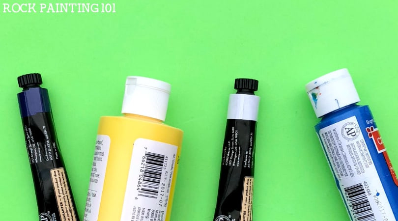 Supplies for Painting Rocks Paints FI