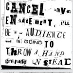 A copy of an anonymous death threat sent to the Beatles before their 1964 show at Red Rocks Ampitheatre. (Image courtesy of the FBI)