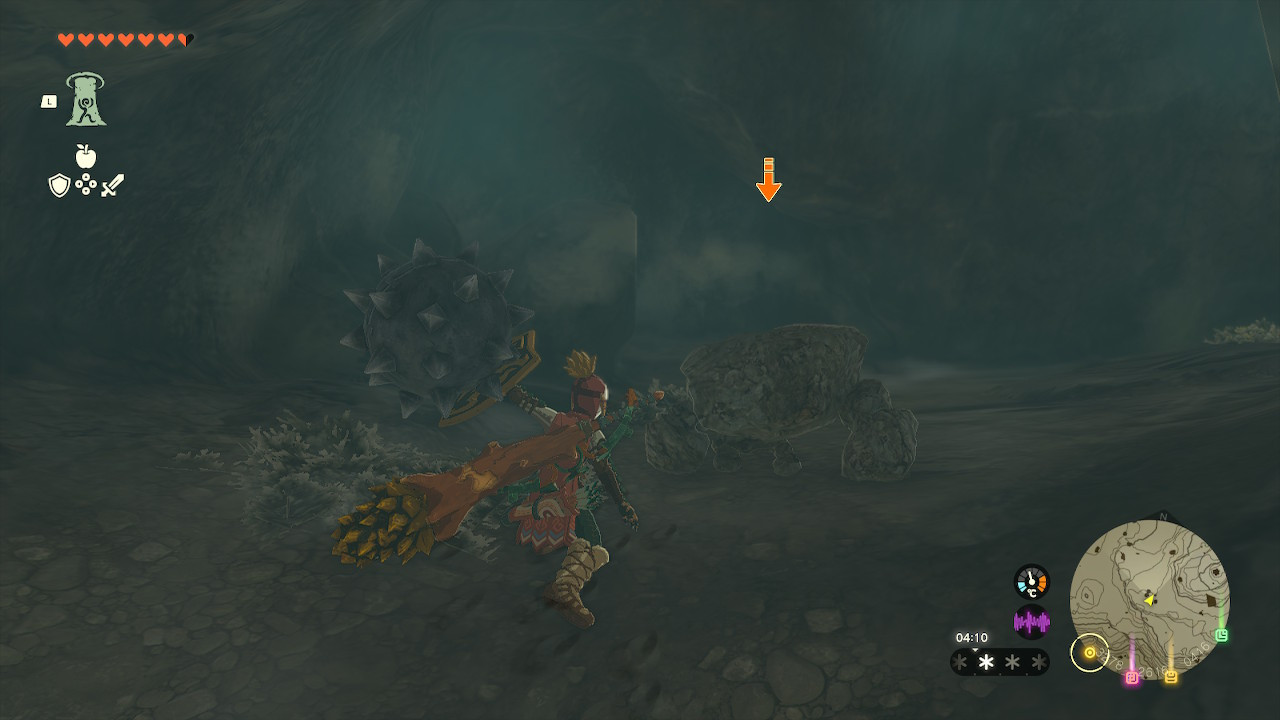 Tips for using shield parries to break rocks