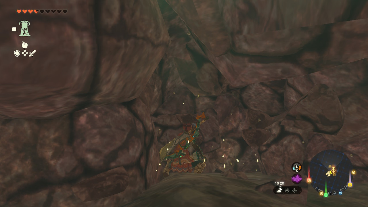 Tips for using weapons to explode rocks