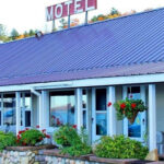 Exterior of Roam Inn, a boutique hotel near Pictured Rocks