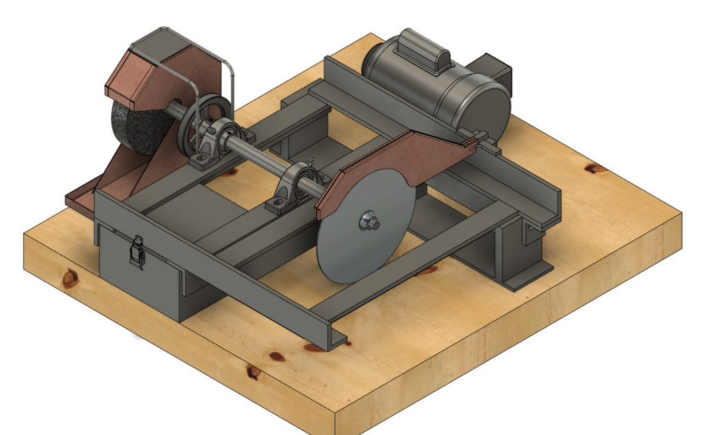 Homebuilt 10 inch Trimsaw Grinder