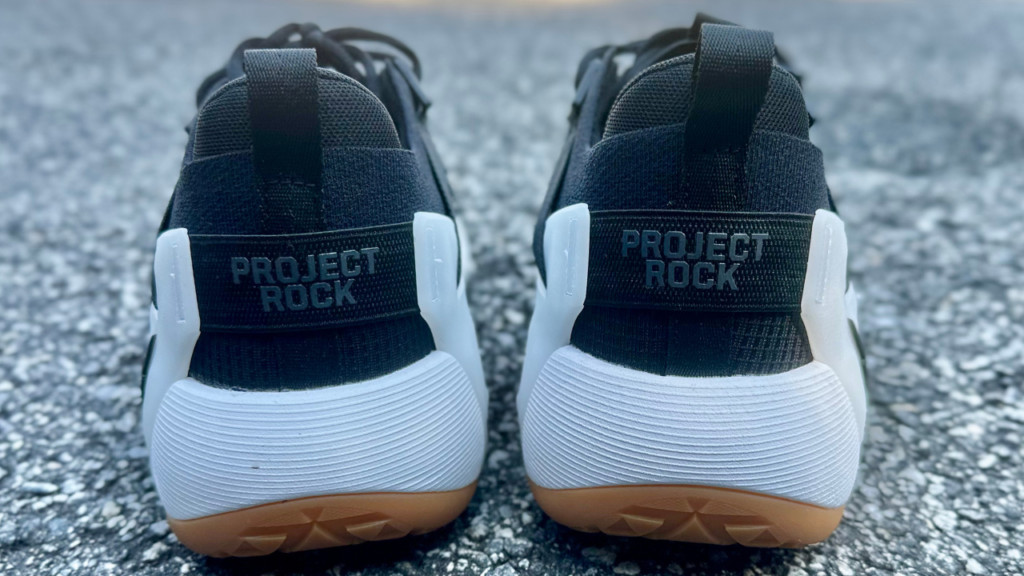 UA Project Rock 6 Heel View