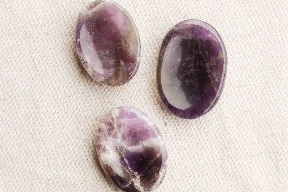 Amethyst Worry Stones from Tiny Rituals