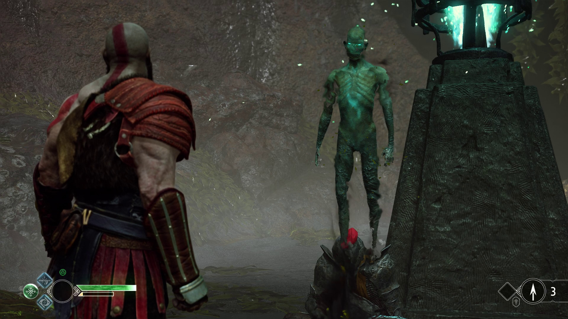 A spirit in God of War