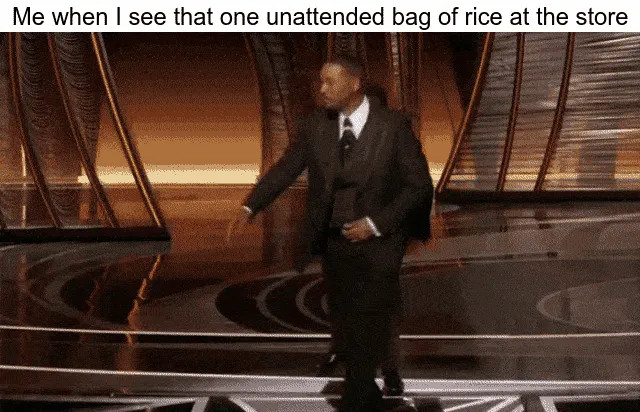 Will Smith Slapping Chris Rock GIF Meme Template