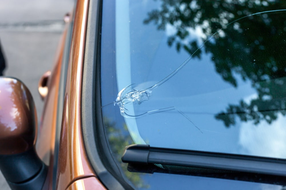 Bullseye Windshield Damage