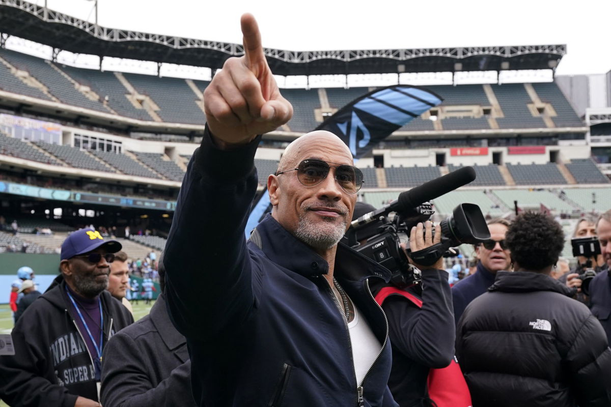 Dwayne Johnson XFL Appearance